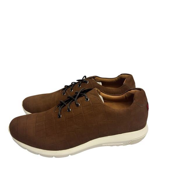 MARC JOSEPH NEW YORK MADISON GENUINE LEATHER EXTRA LIGHTWEIGHT SNEAKERS 10.5 - Picture 1 of 9